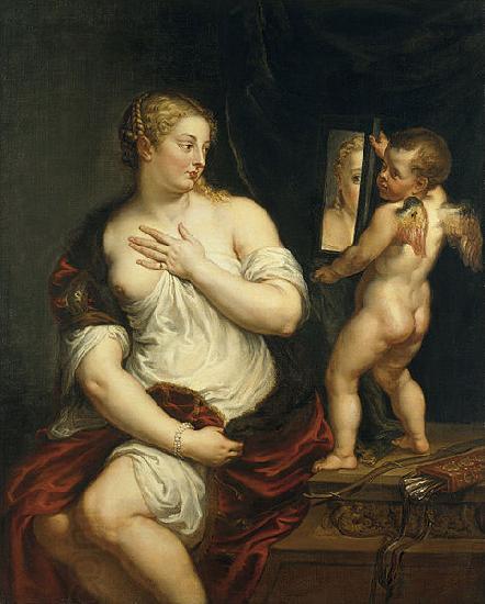 Peter Paul Rubens Venus and Cupid oil painting picture